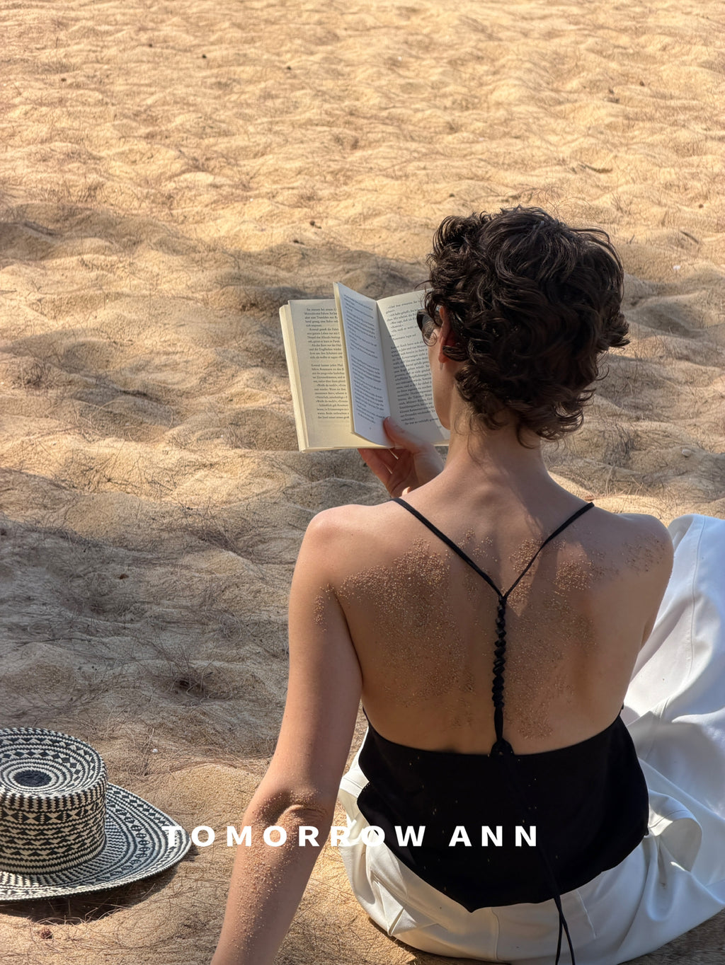 Early Spring 2026! 【TOMORROW ANN】Hand-Woven Cord Embroidered Camisole Vest 12668# OZQ