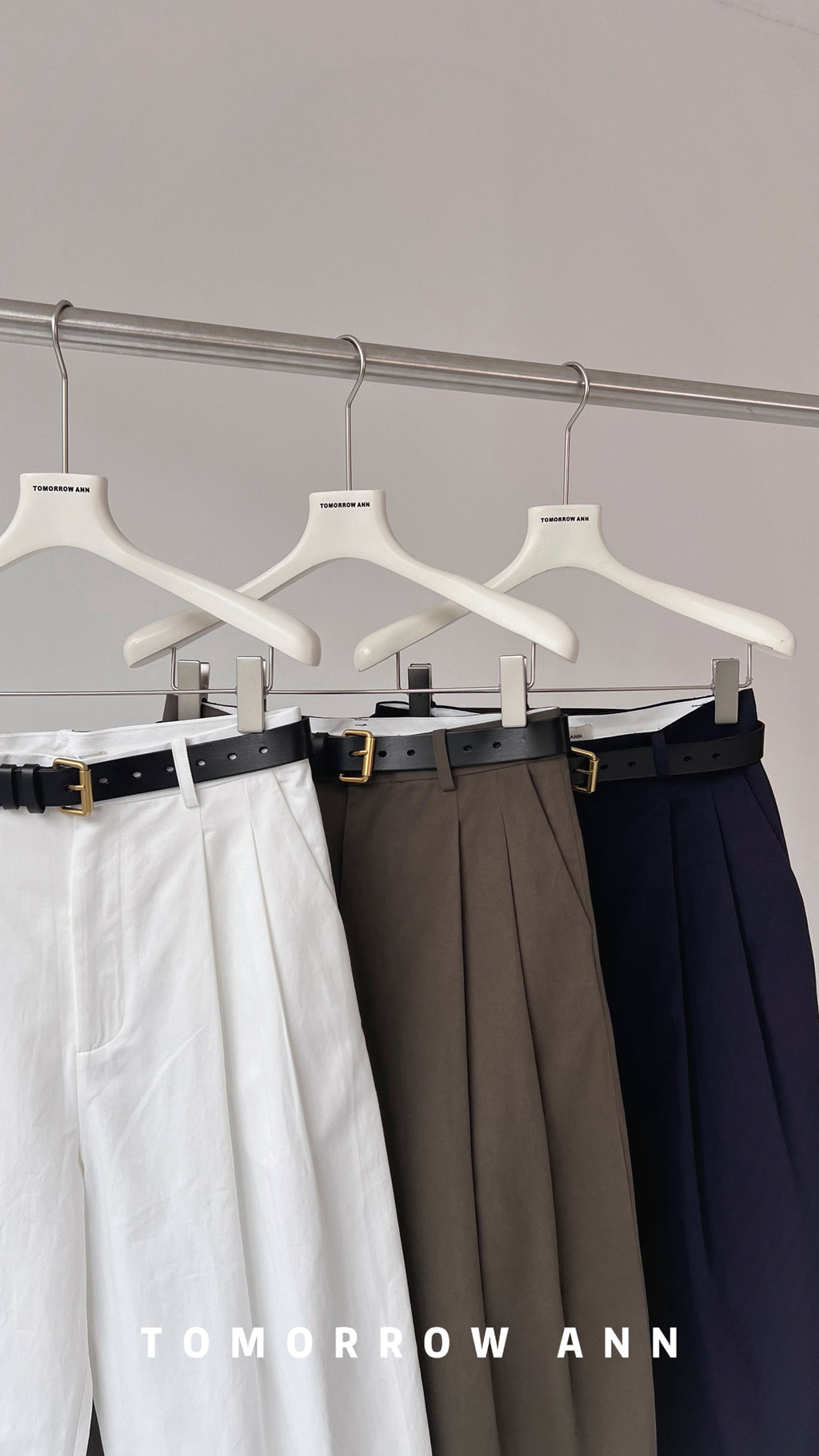 Tomorrow Ann Spring 2026 Chic Straight-Leg Loose Casual Pants - Versatile Fashion Trousers