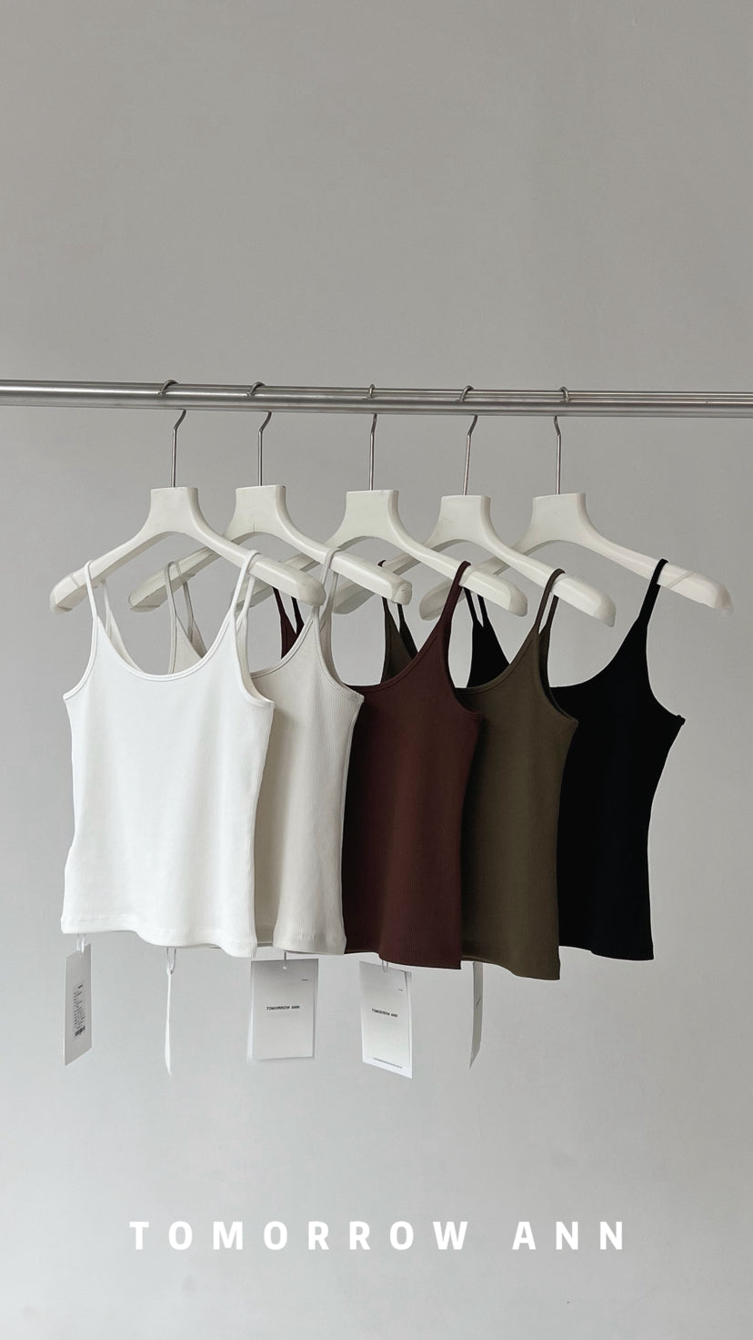 TOMORROW ANN Spring 2026 Minimalist Chic Versatile Casual Camisole