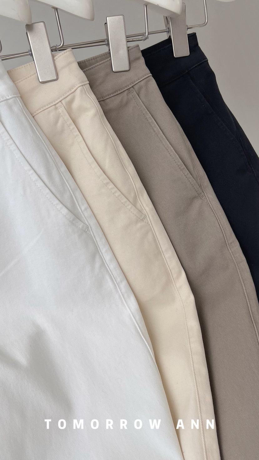Tomorrow Ann 2026 Spring Collection - Slimming Chic Straight-Leg Casual Pants for Women
