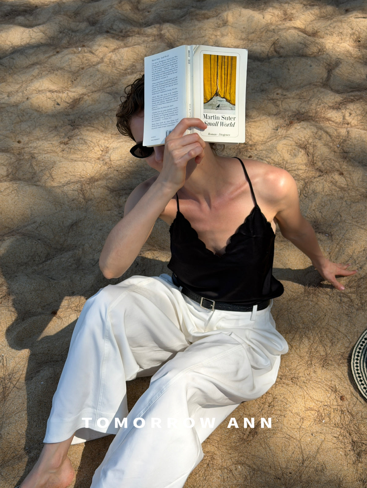 Early Spring 2026! 【TOMORROW ANN】Hand-Woven Cord Embroidered Camisole Vest 12668# OZQ