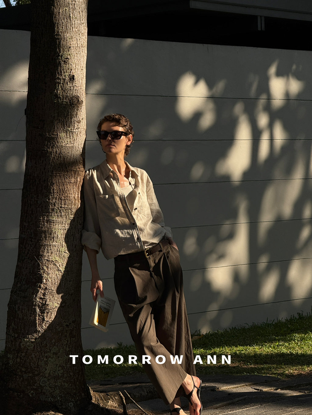 Tomorrow Ann Spring 2026 Chic Straight-Leg Loose Casual Pants - Versatile Fashion Trousers