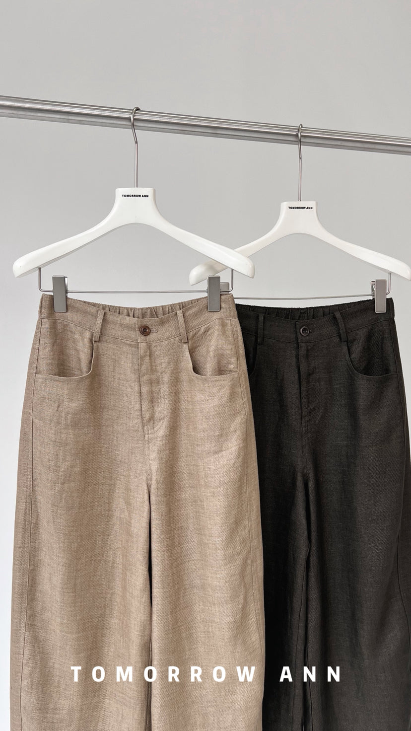 2026 Early Spring [TOMORROW ANN] Chic Slimming Straight-Leg Casual Pants