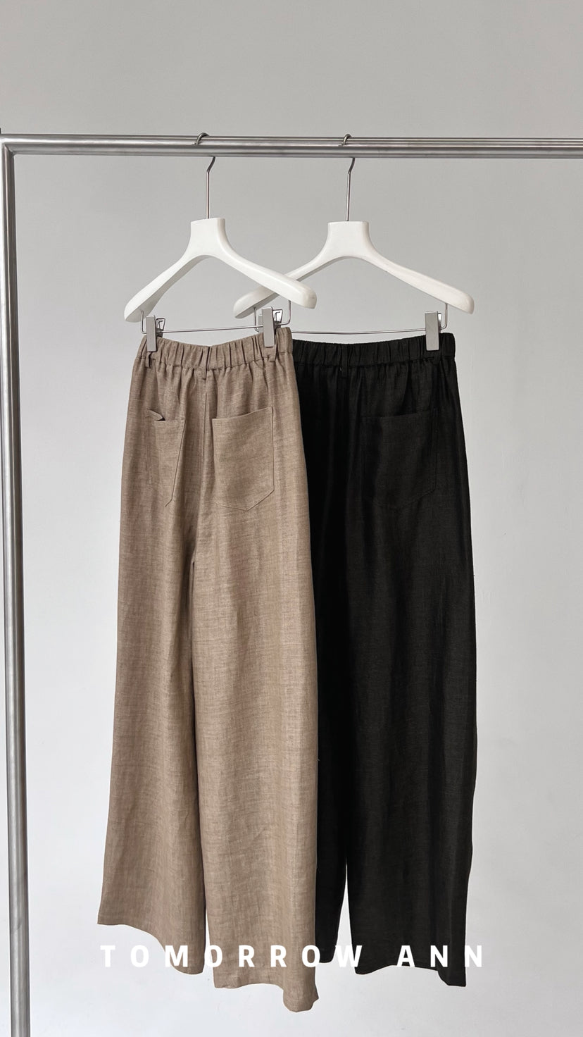 2026 Early Spring [TOMORROW ANN] Chic Slimming Straight-Leg Casual Pants