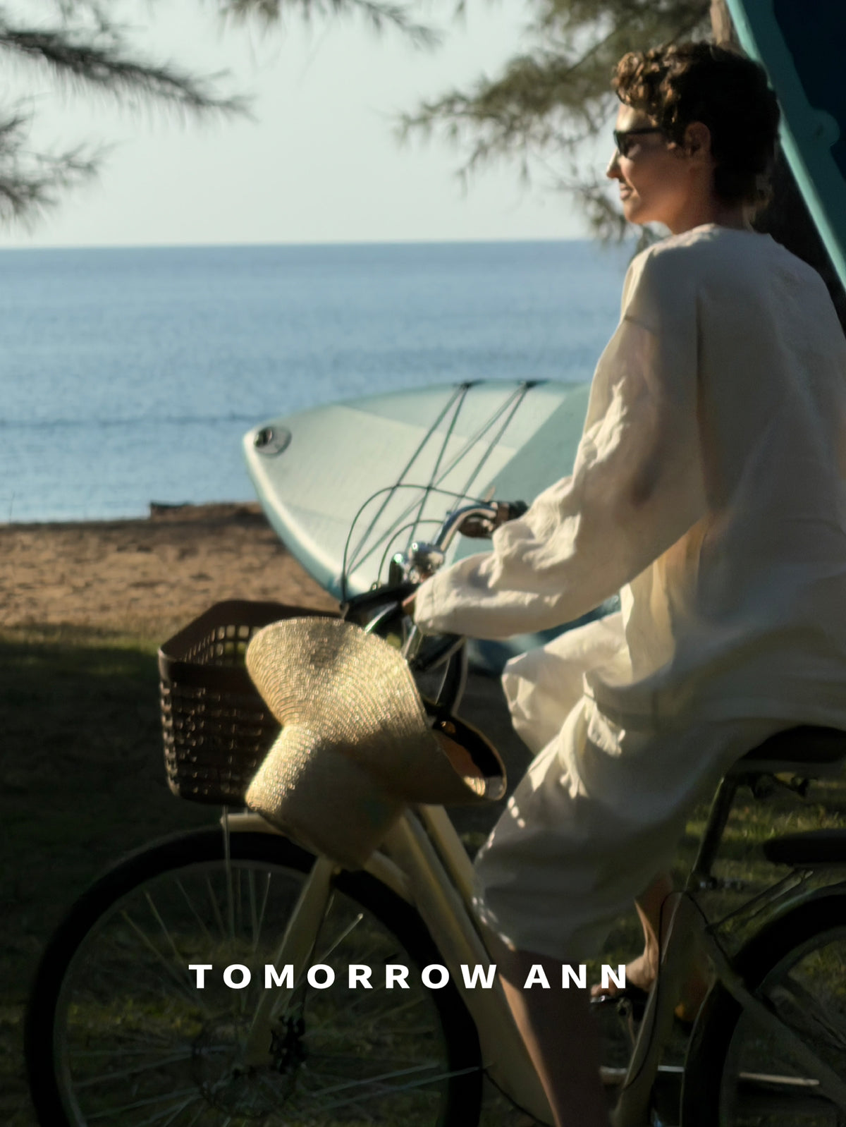 TOMORROW ANN Premium Linen Straight-Leg Relaxed Fit Casual Pants for Women - 2026 Spring Collection