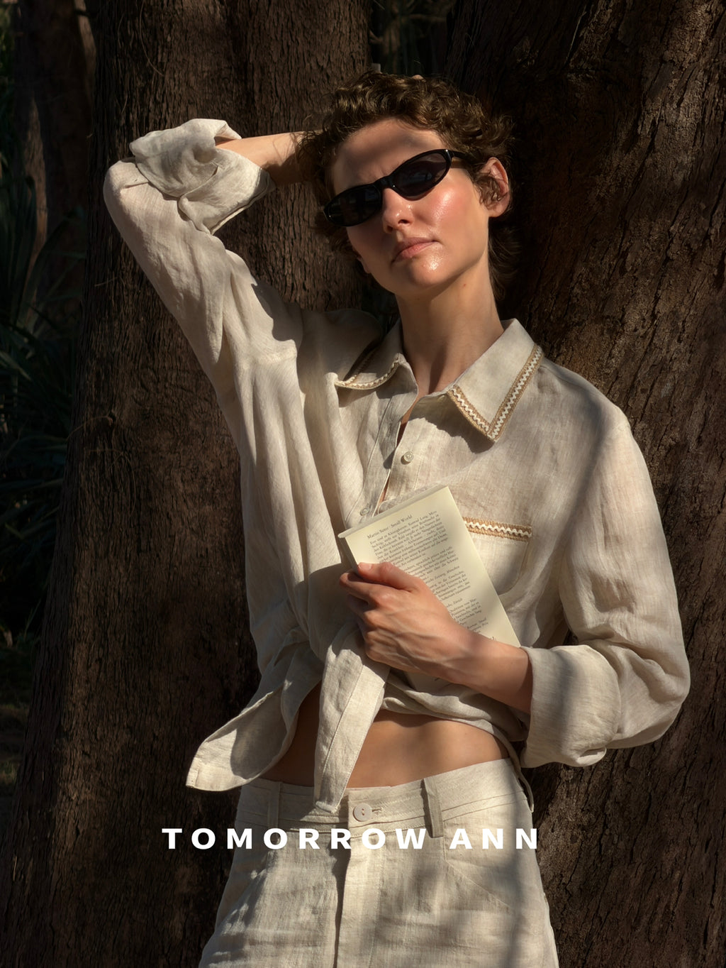 TOMORROW ANN Old Money Aesthetic Quiet Luxury Commuter Shirt - Spring 2026 Collection