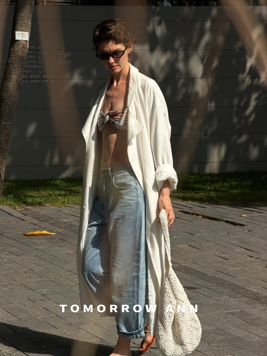 Spring 2026! [TOMORROW ANN] Designer Elegant Long Versatile Trench Coat (with Belt) 12871# OZQ