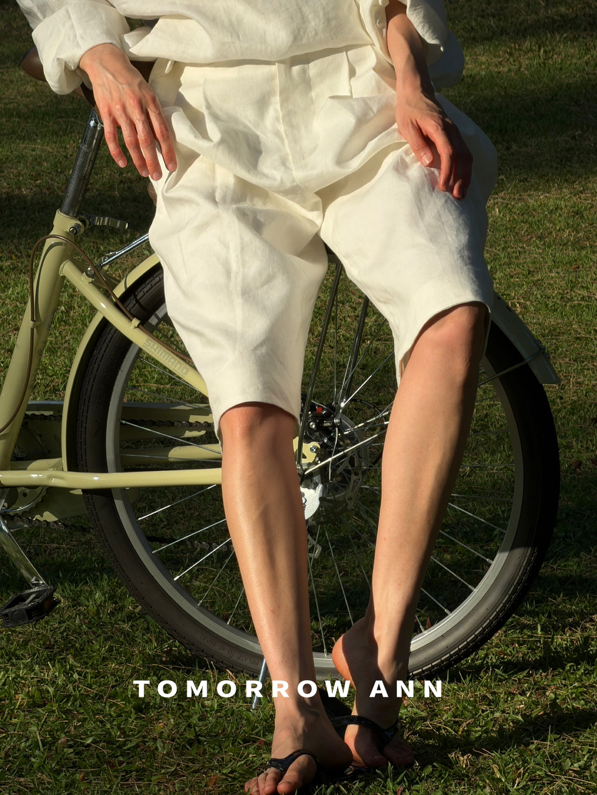 TOMORROW ANN Premium Linen Straight-Leg Relaxed Fit Casual Pants for Women - 2026 Spring Collection
