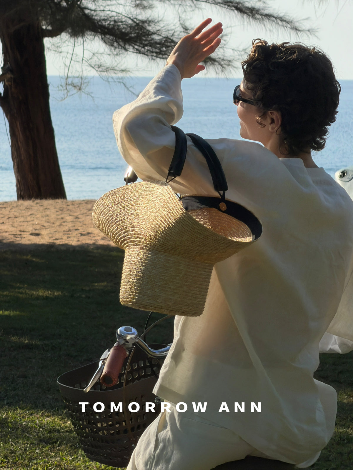 TOMORROW ANN Spring 2026 Elegant Loose-Fit Blouse - Minimalist Relaxed Style