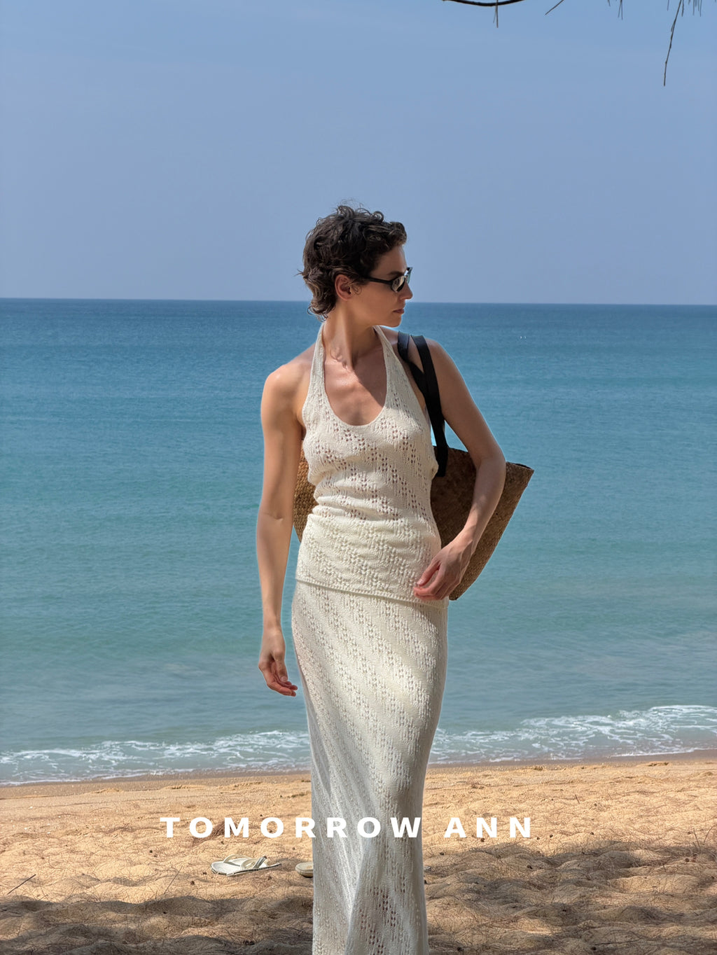 Early Spring 2026! 【TOMORROW ANN】Designer Versatile Halter Neck Fashion Vest 12731# OZQ