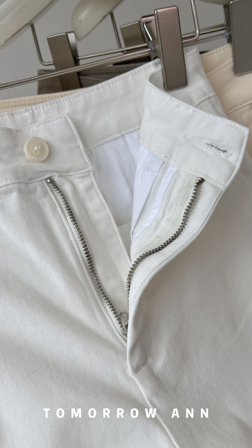 Tomorrow Ann 2026 Spring Collection - Slimming Chic Straight-Leg Casual Pants for Women