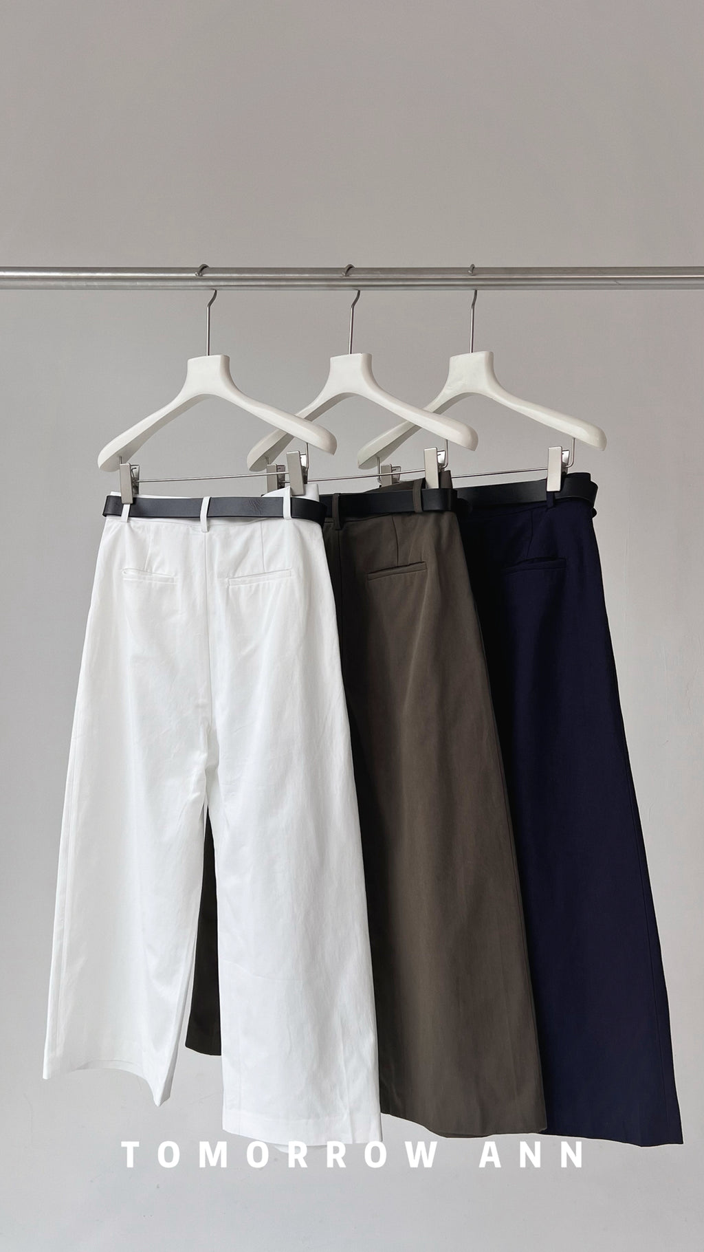 Tomorrow Ann Spring 2026 Chic Straight-Leg Loose Casual Pants - Versatile Fashion Trousers