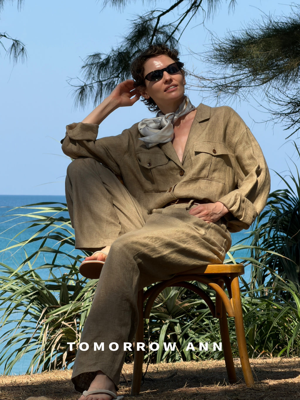 2026 Early Spring [TOMORROW ANN] Chic Slimming Straight-Leg Casual Pants