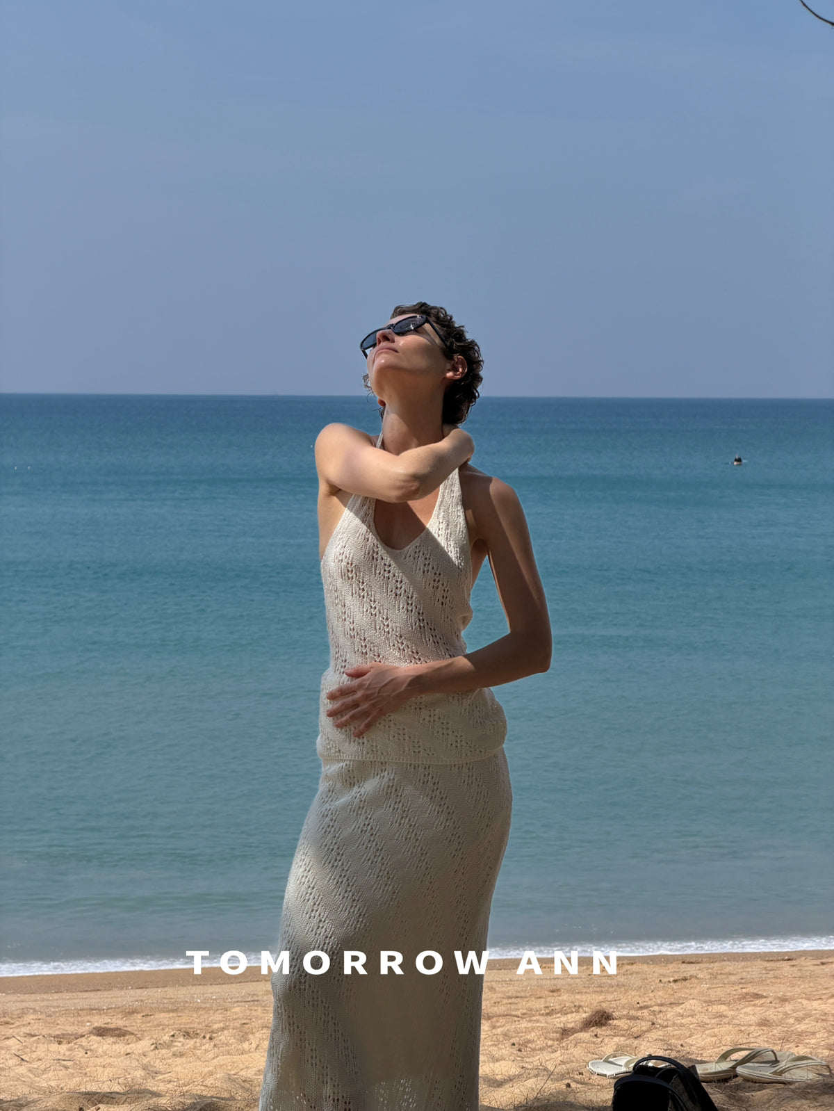Early Spring 2026! 【TOMORROW ANN】Designer Versatile Halter Neck Fashion Vest 12731# OZQ