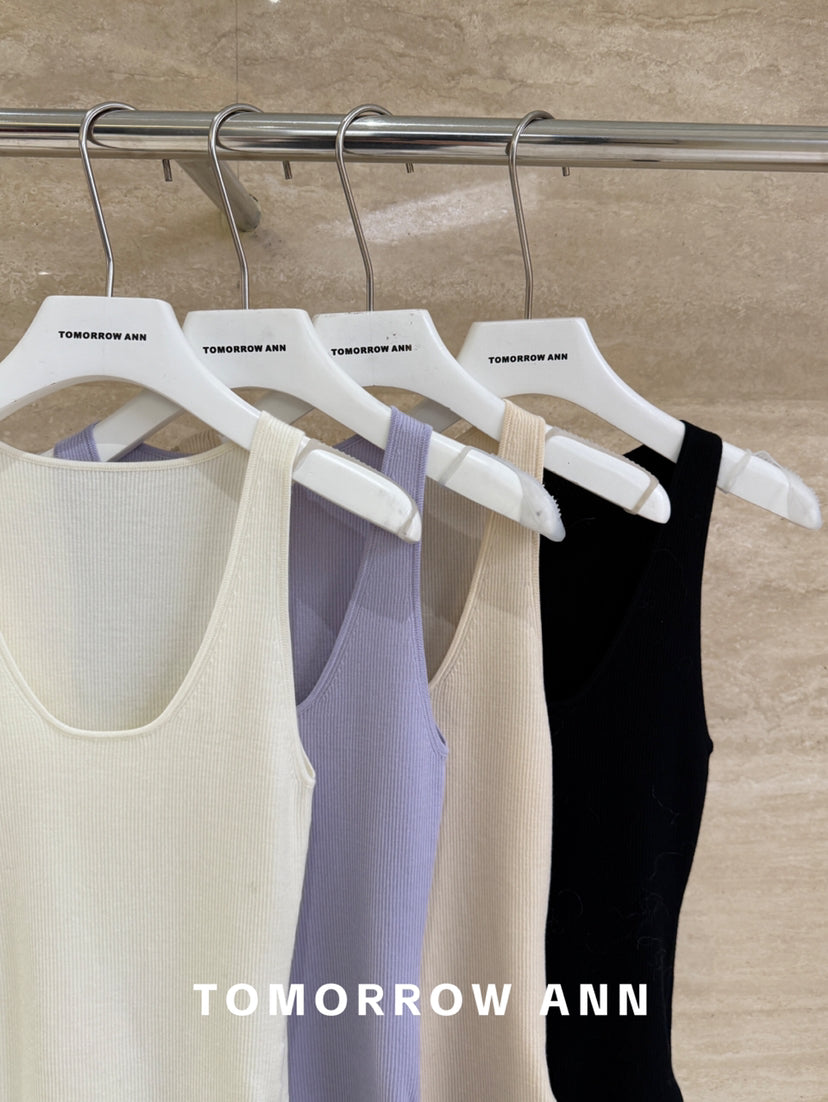 Autumn New Arrival! 【TOMORROW ANN】Design Sense Minimalist Versatile Slimming Vest (100% Wool) 11862# OZQ