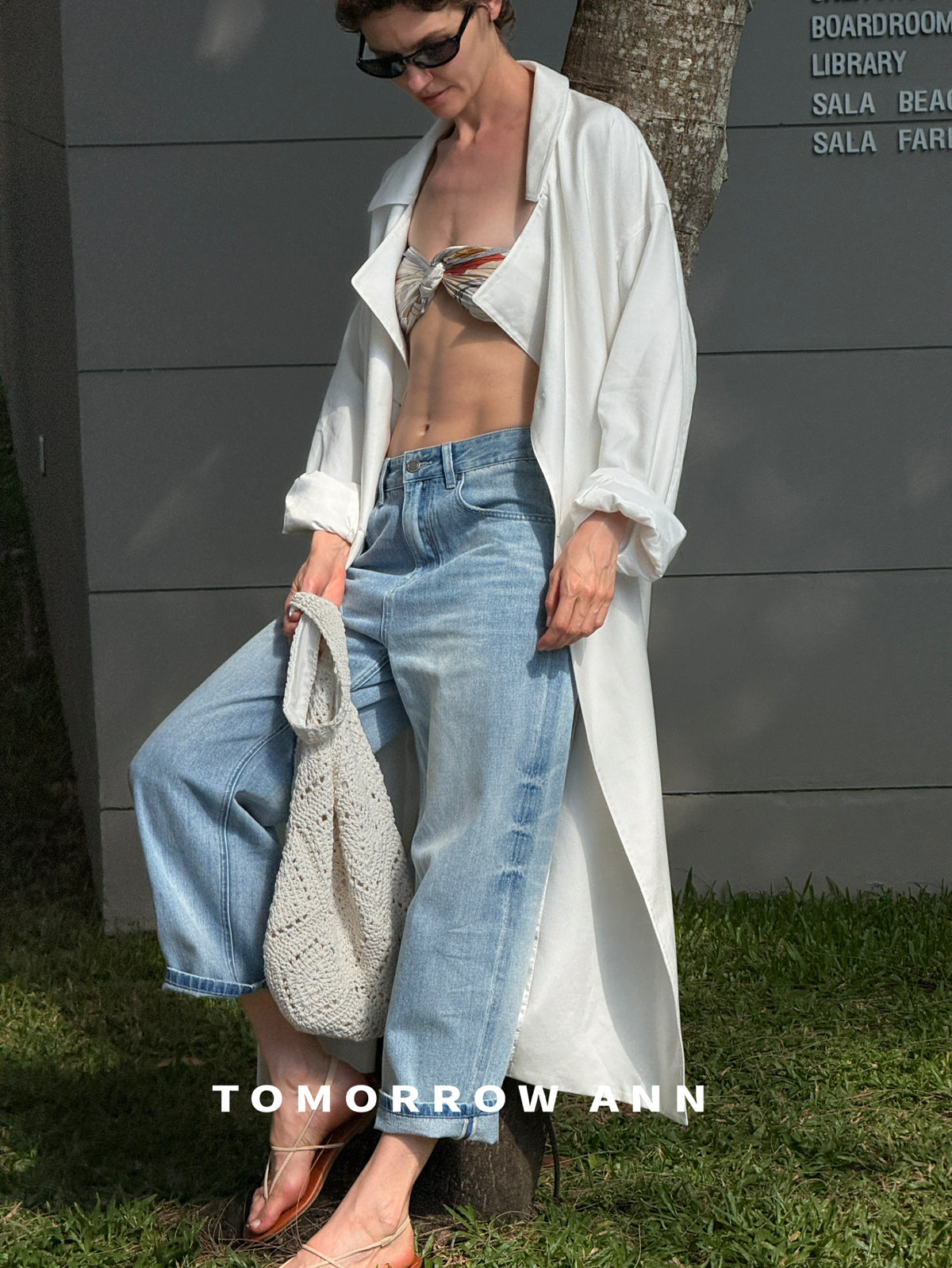 Spring 2026! [TOMORROW ANN] Designer Elegant Long Versatile Trench Coat (with Belt) 12871# OZQ