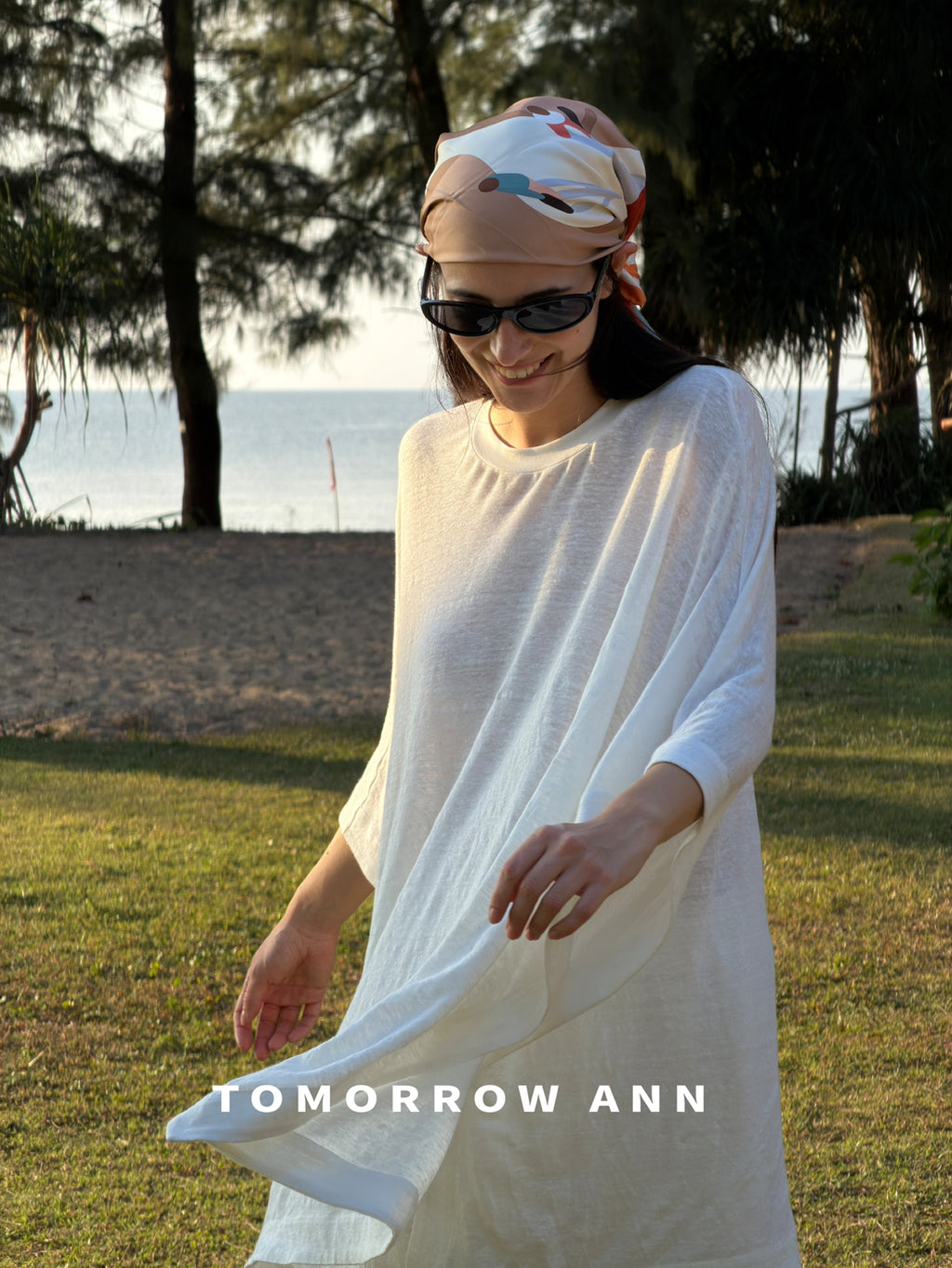 TOMORROW ANN Early Spring Minimalist Loose Casual Versatile Blouse for Women