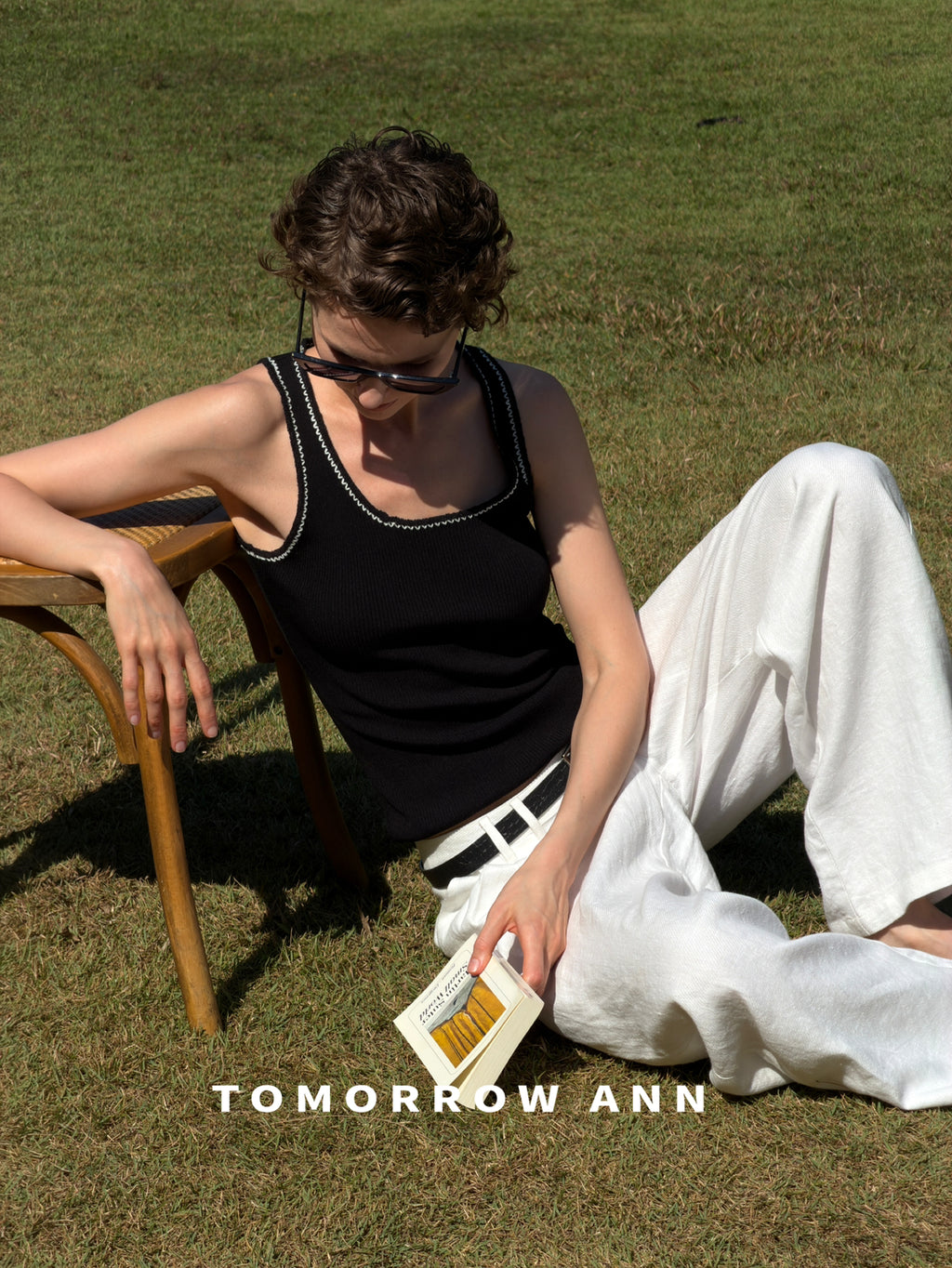 2026 Early Spring! 【TOMORROW ANN】Simple Versatile Slim-Fit Fashion Casual Pants (With Belt) 12392# OZQ