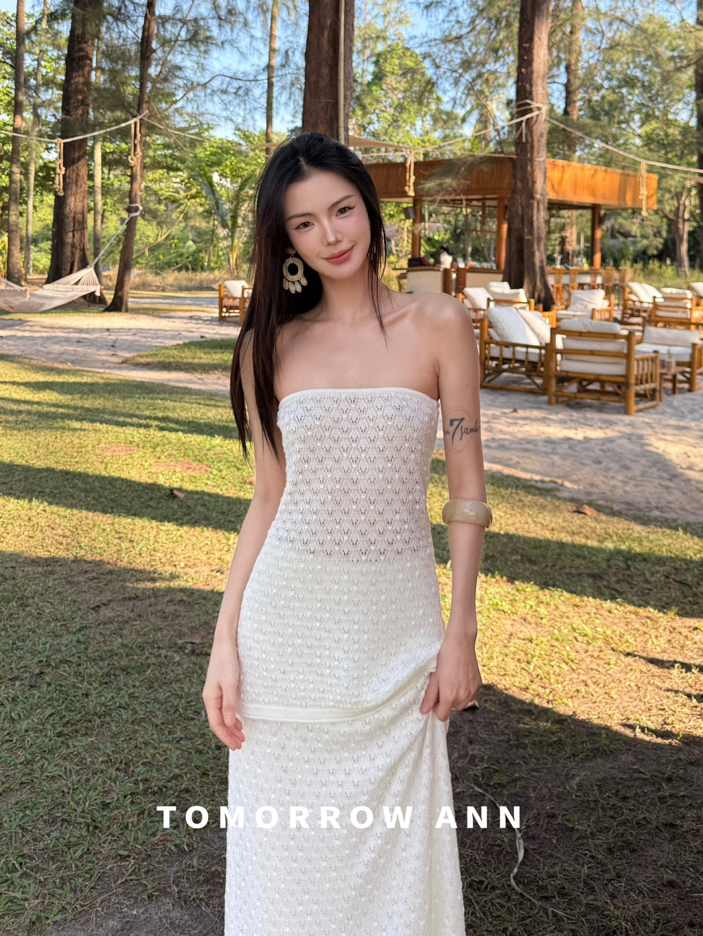 TOMORROW ANN Elegant High-Waist Slimming Maxi Skirt - Early Spring Fashion