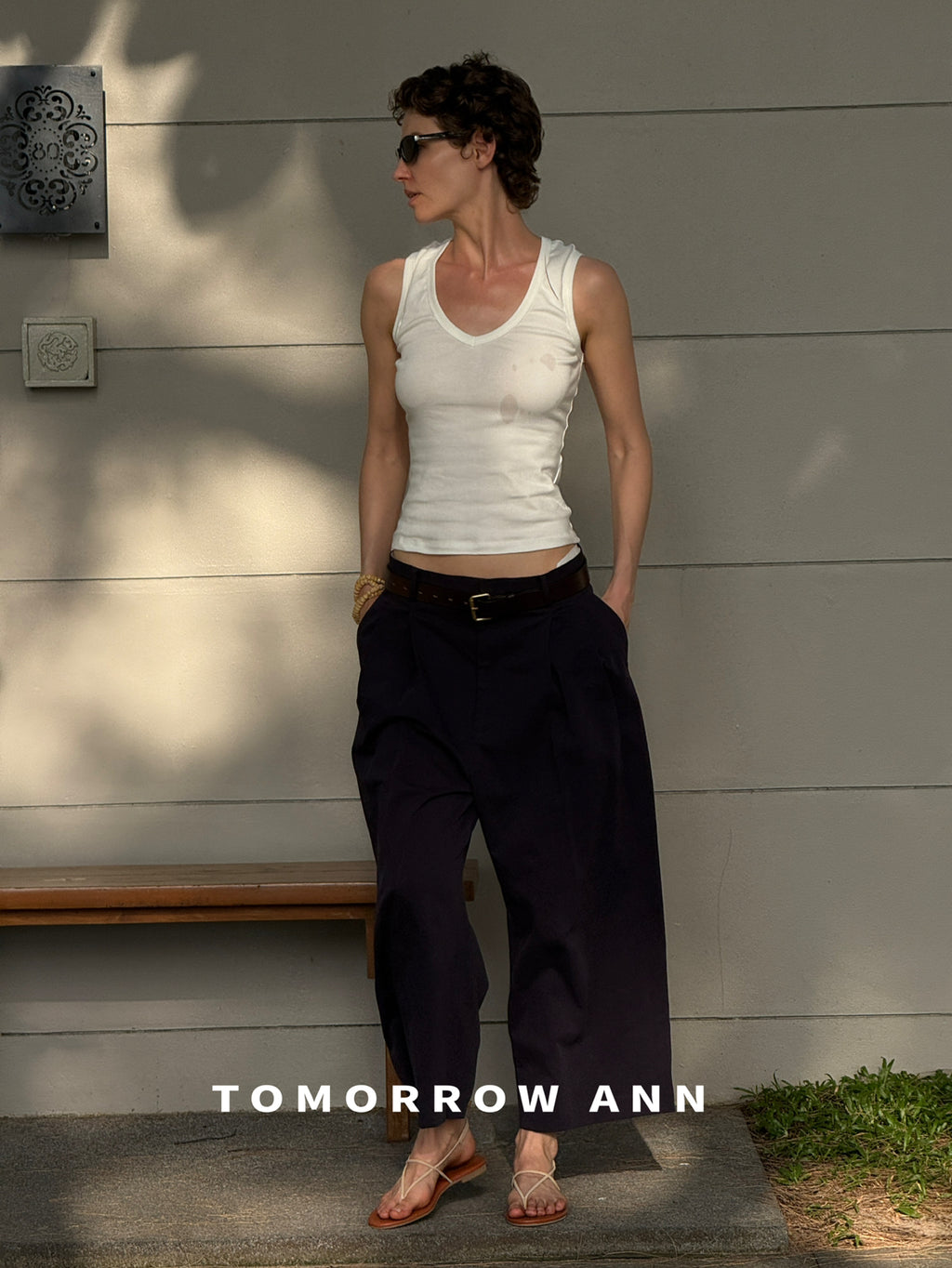Tomorrow Ann Spring 2026 Chic Straight-Leg Loose Casual Pants - Versatile Fashion Trousers