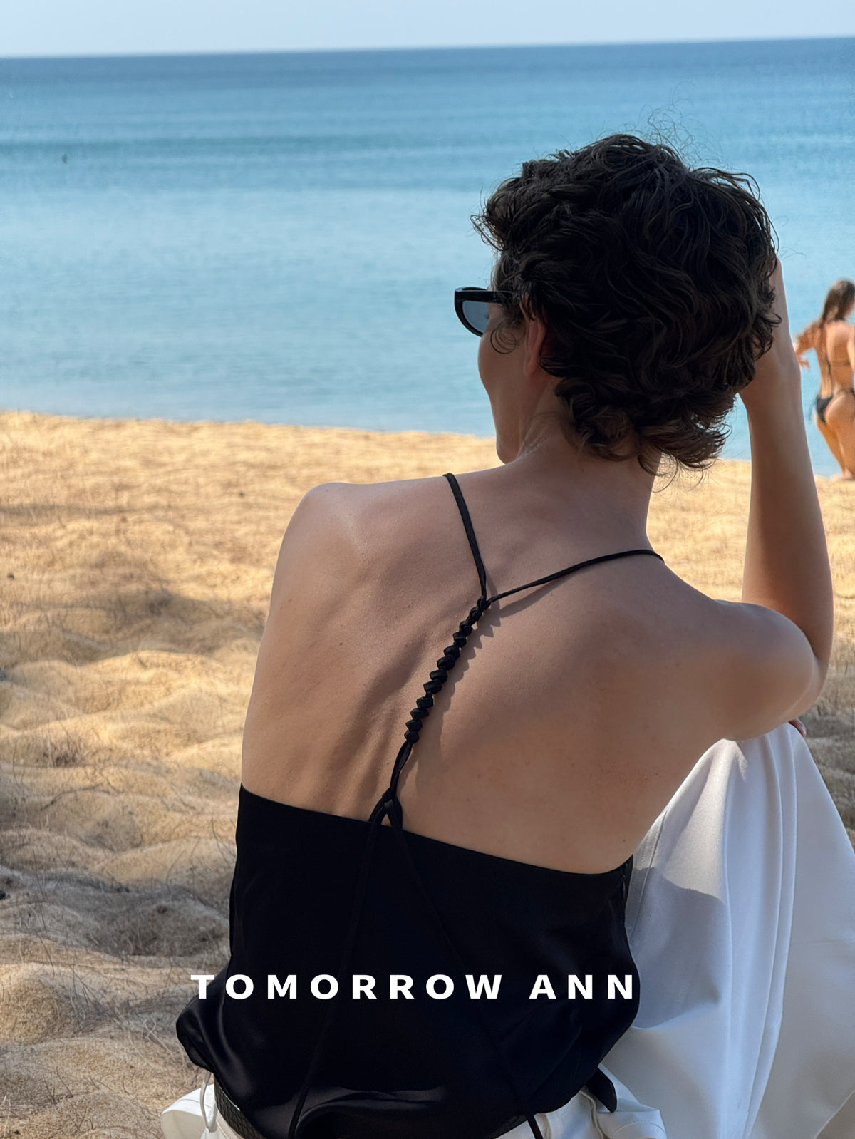 Early Spring 2026! 【TOMORROW ANN】Hand-Woven Cord Embroidered Camisole Vest 12668# OZQ